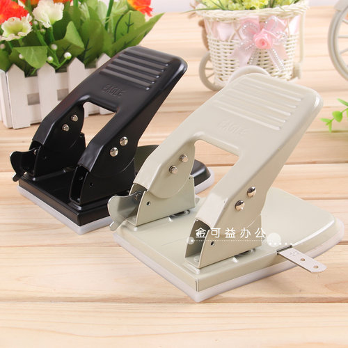 益而高2孔打孔机 701重型双孔打孔机 全金属材质打孔器 财务用品