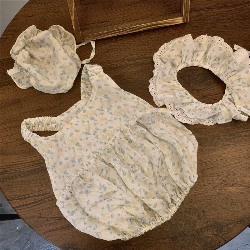 卤十娘南瓜裙套装含帽子和围脖显胖小能手狗狗裙子