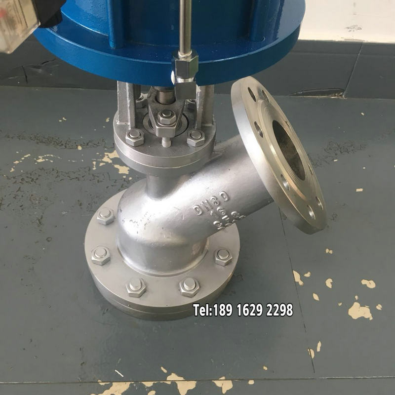气动放料阀上下展式Y型衬氟耐酸碱反应釜罐底卸料出料阀门FJ641F