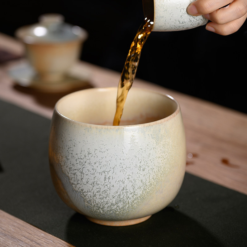 颜色釉陶瓷茶洗大号家用茶渣缸泡具建水水洗水盂笔洗功夫茶具配件