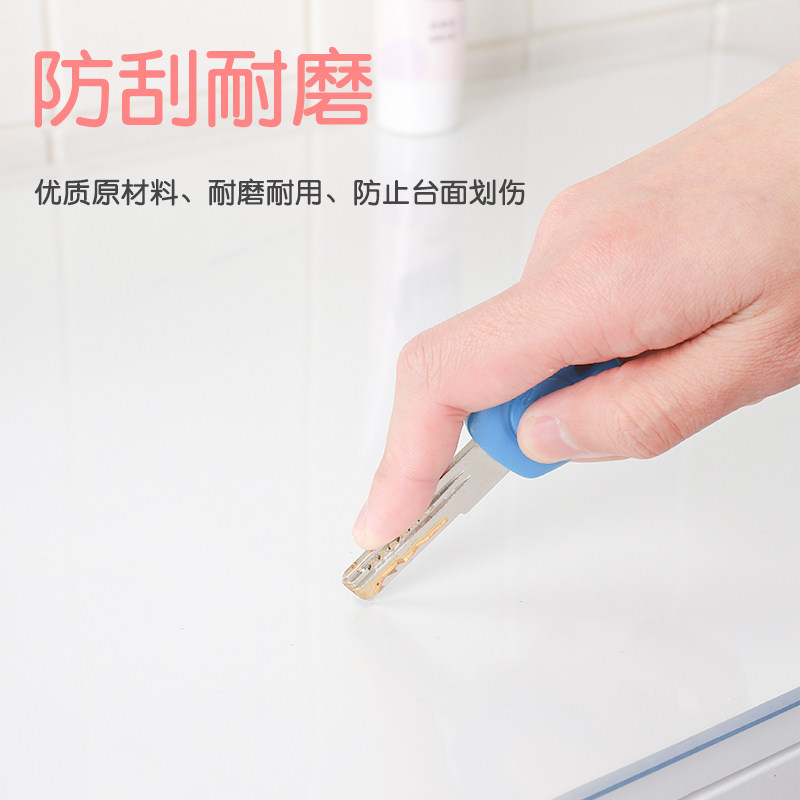 化妆台桌布垫梳妆台桌布化妆桌布垫美甲桌面垫布网红pvc透明桌垫
