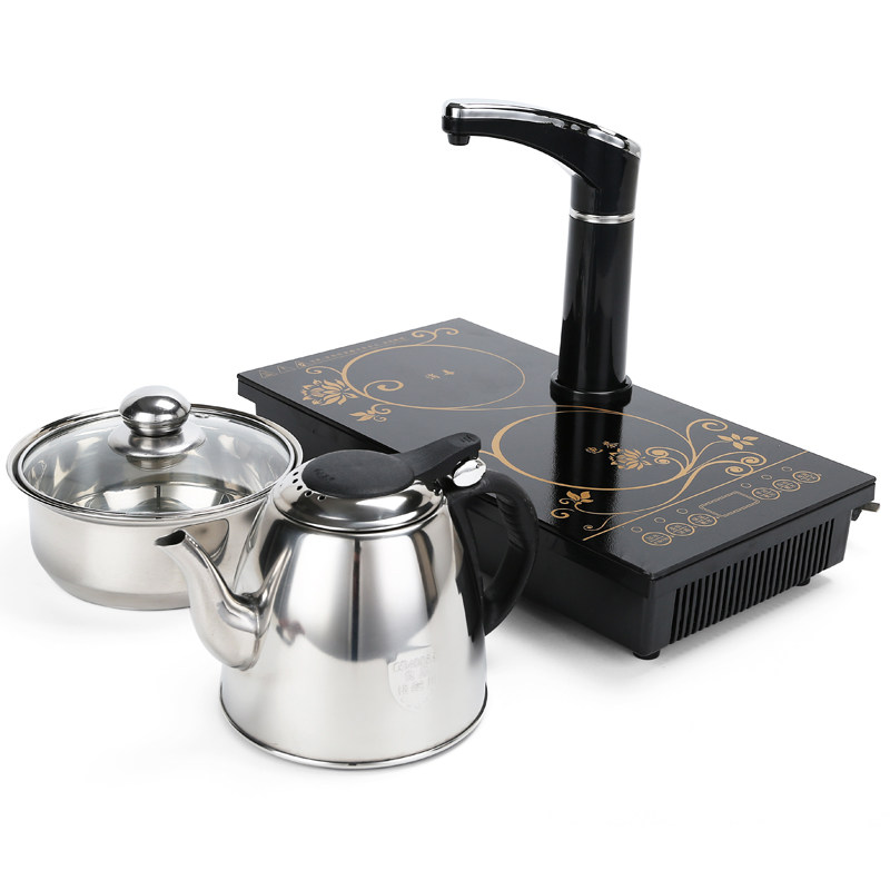 平板电磁炉自动上水电茶炉功夫茶具茶盘套装配件烧水茶壶镶嵌茶桌