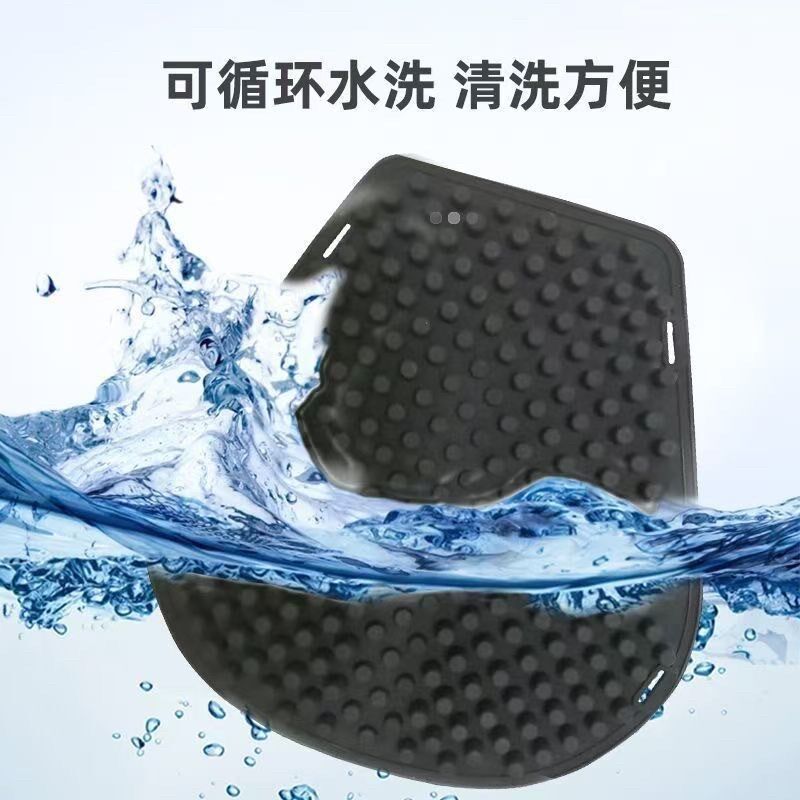 防水防晒电动摩托车硅胶双人坐垫电瓶车按摩电车座垫四季通用座垫
