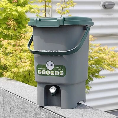厨余堆肥桶室内家用户外垃圾分类波卡西堆肥法箱积肥沤肥桶自制肥