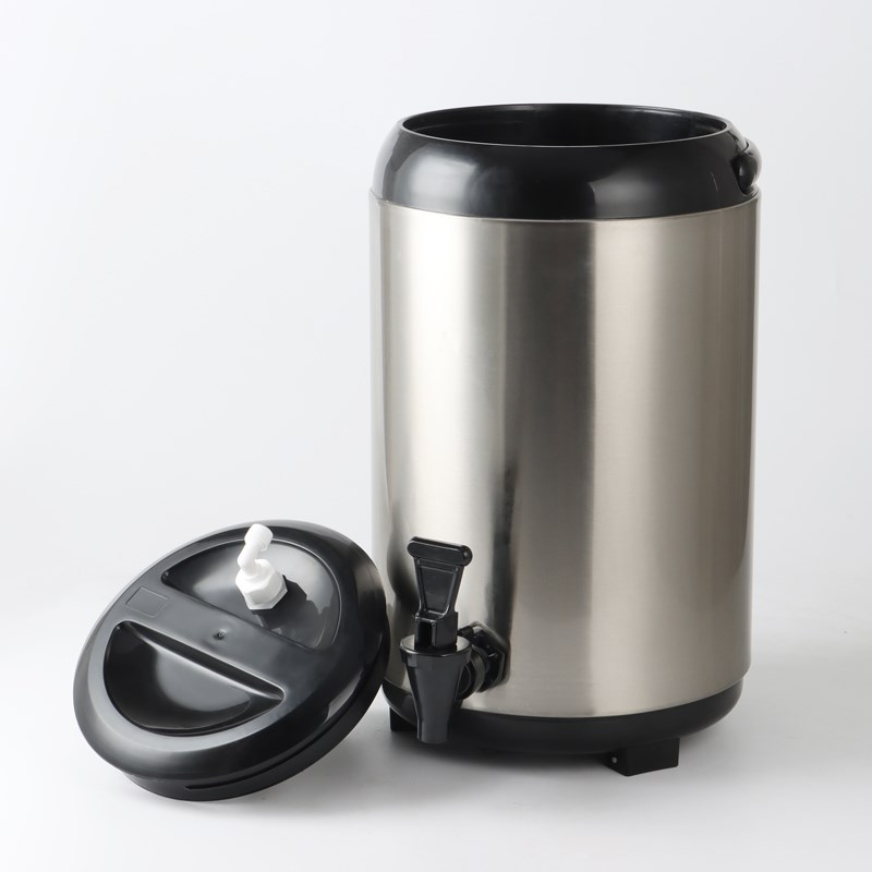 茶之都全自动进水盖奶茶店补水奶茶桶上水满自停水阀8L保温桶商用