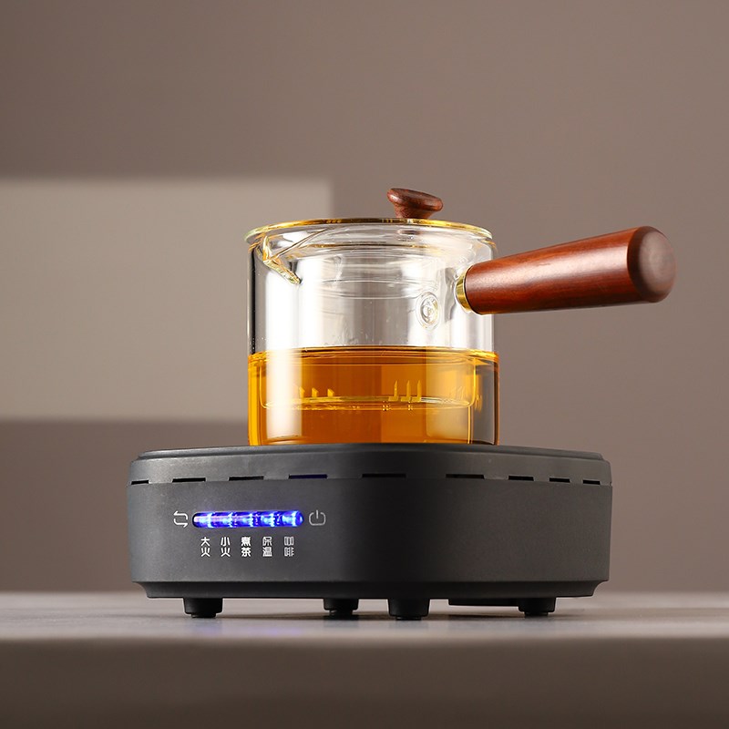 多功能电陶炉玻璃泡茶壶不挑壶家用静音迷你煮茶器套装小型煮茶炉