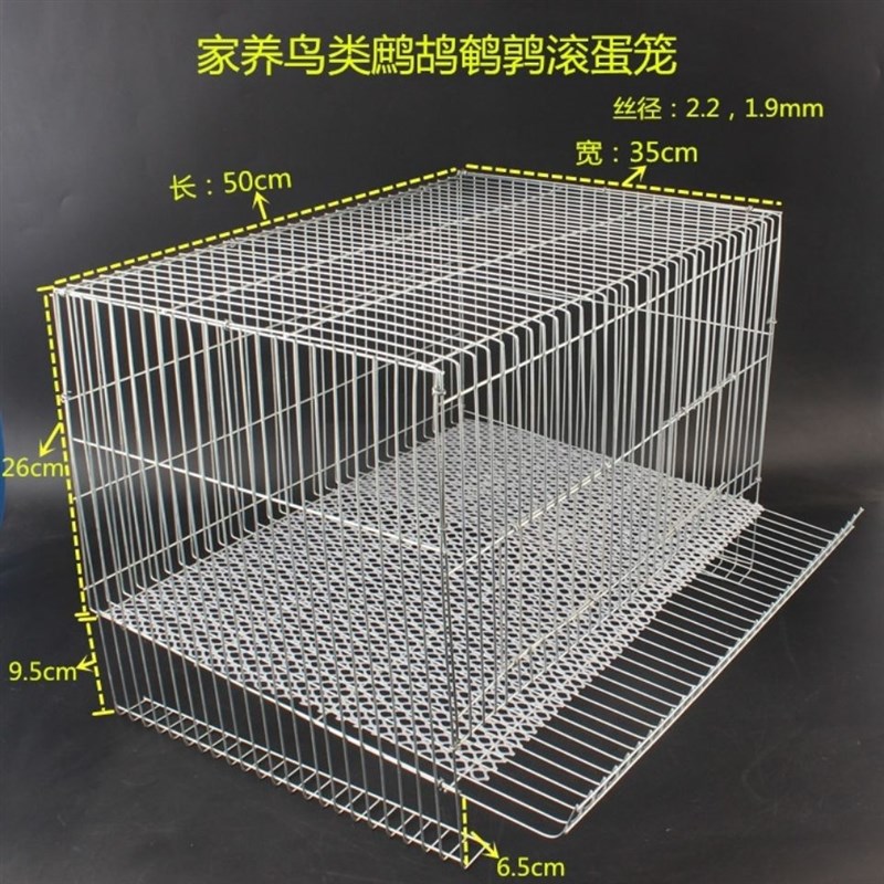 鹌鹑养殖专用笼芦丁鸡养殖笼小型家庭养殖鸽鹧鸪鹦鹉鸟类下蛋笼