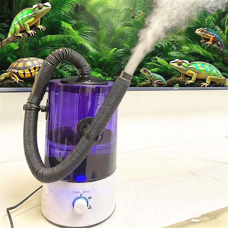 爬宠加湿器动植物兰花多肉蕨类增湿雨林缸养龟蜥蜴喷雾带延长管