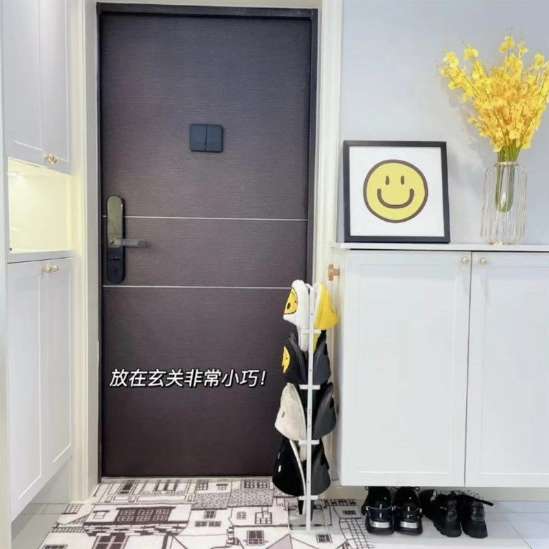 简易门口鞋架单排窄小落地立式多层铁艺宿舍经济型放拖鞋收纳架子