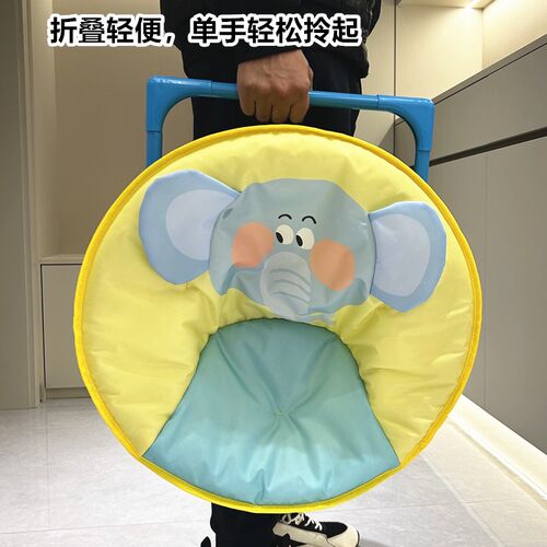 儿童户外折叠椅便携折叠月亮椅躺椅露营椅子小凳子马扎折叠凳钓鱼