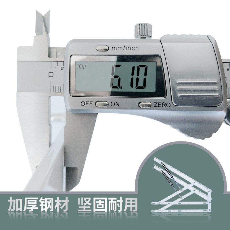加厚床箱举升器重型榻榻米气压杆液压撑杆床用液压杆支撑杆床支架