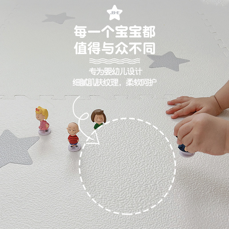拼接地垫婴儿爬行垫宝宝家用泡沫垫子儿童爬爬垫加厚无毒无味卧室