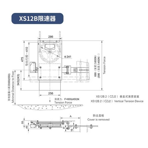 河北东方富达电梯限速器XS12B XS12A XS12D XS1 适用蒂森通力富士