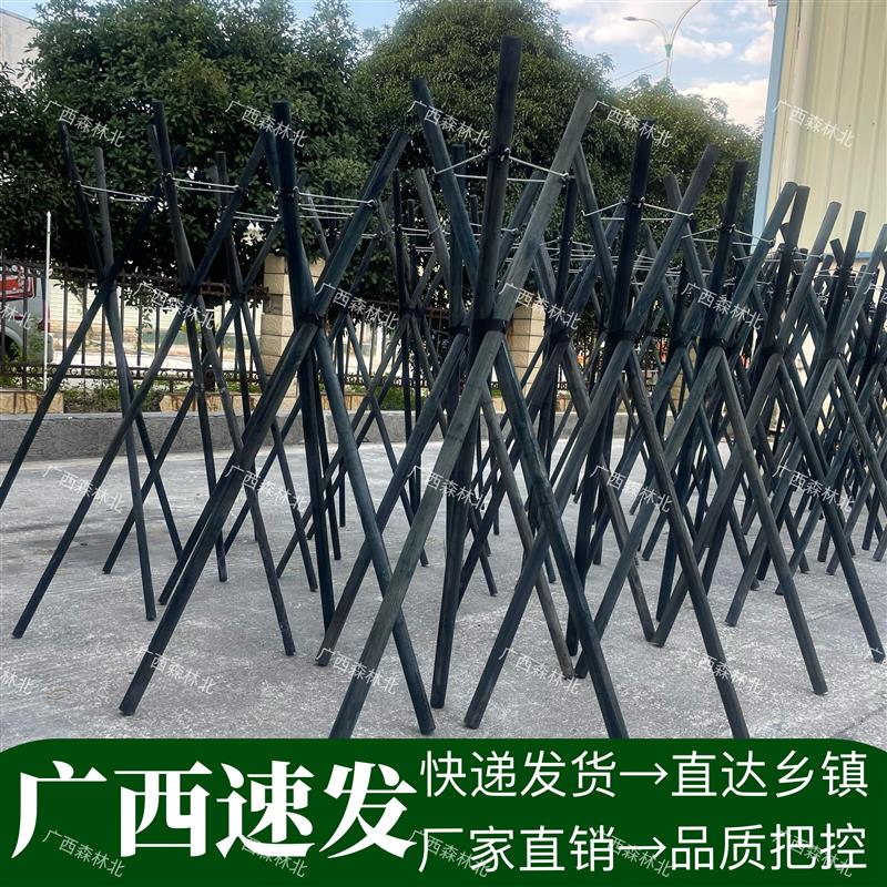 开业花篮批发三脚架支架黑色花架木架花店鲜花实木大麦三角架架子