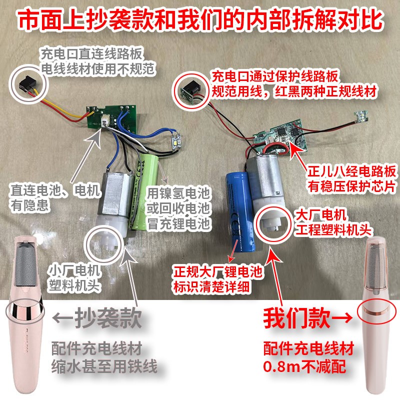希际电动修脚器磨脚器去死皮老茧女士脚后跟去脚皮家用全自动磨皮
