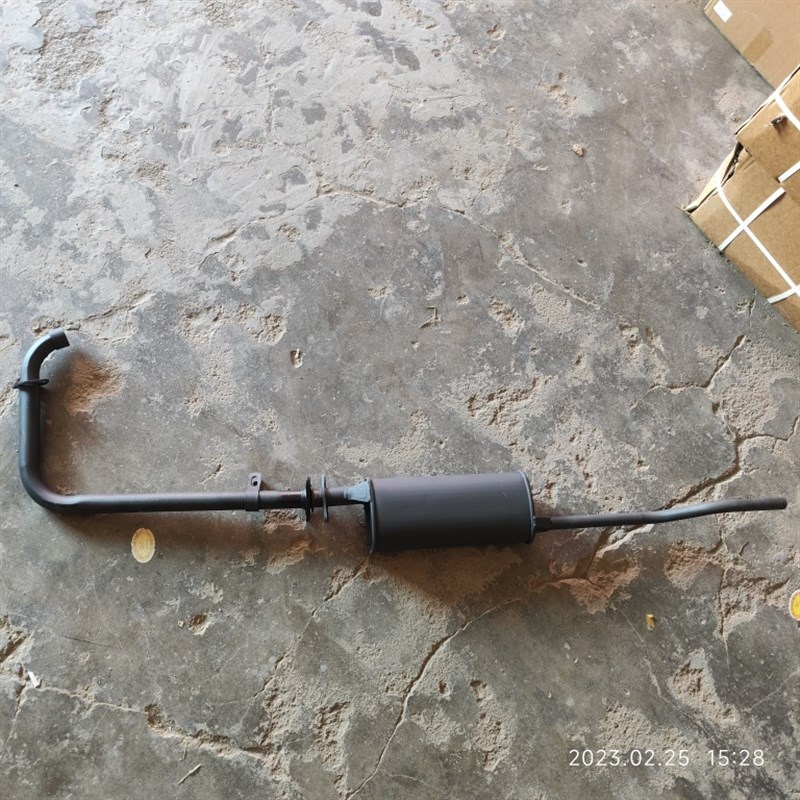 白洋淀残疾车三轮摩托车包车200发动机排气管后节 排气管后半截