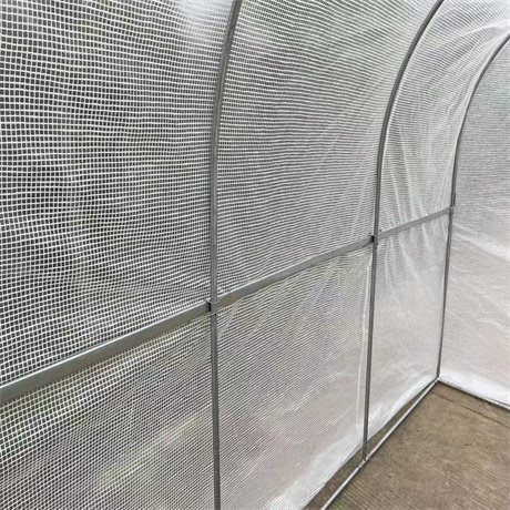 家用温室花房大棚骨架钢管多肉养殖种植遮阳防水保温暖房庭院简易