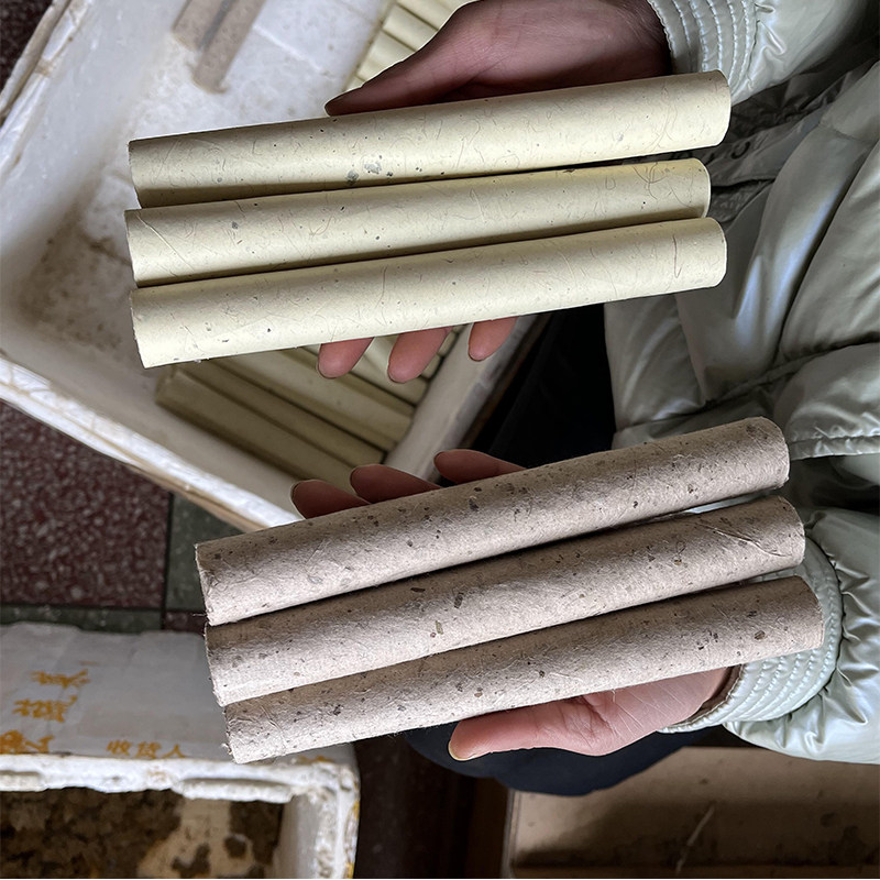 小雪艾条3.0-3.5cm三年陈湖北蕲艾手工纯石磨冷加工艾柱艾条家用