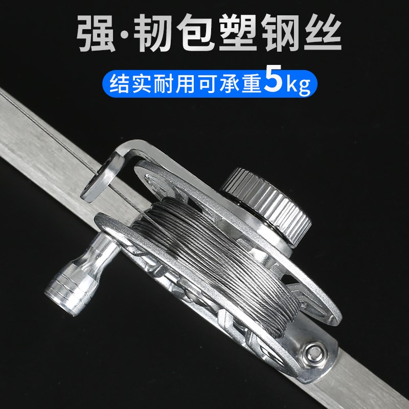 新款摇杆滑轮线垂吊线锤线坠磁性强磁吊锤建筑工地铅坠自动高精度