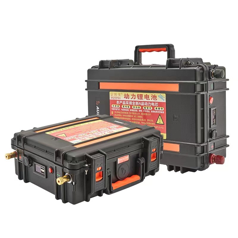 12V大容量锂电池 24V48V大功率船外机马达氙气灯用电池