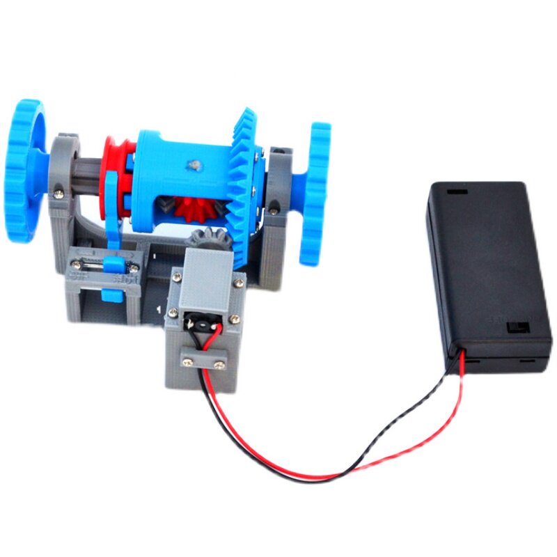 3D18 汽车差速器差速锁变速结构原理模型教具3D打印科普创客