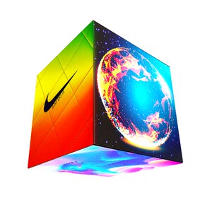 森亚思led魔方正方体屏幕全彩户外防水广告室内led显示屏自研结构