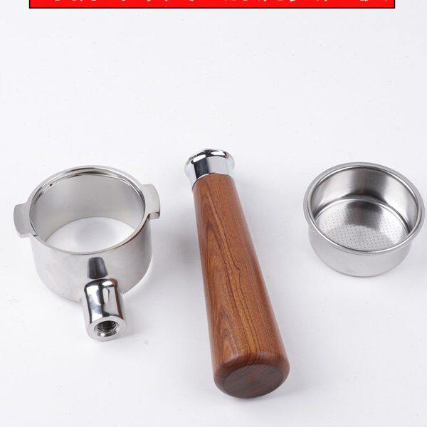 德龙咖啡机eco310/35.31配件咖啡压粉座无底手柄布粉器压粉锤套装