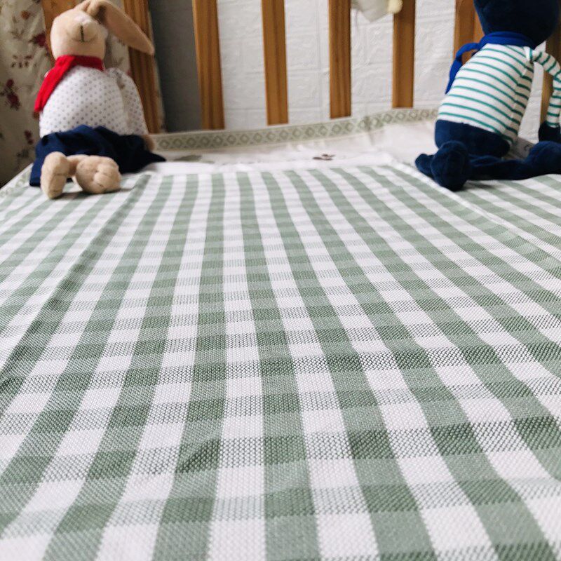 尾单简装婴儿凉席竹纤维新生儿幼儿园午睡专用夏季宝宝床席竹丝凉