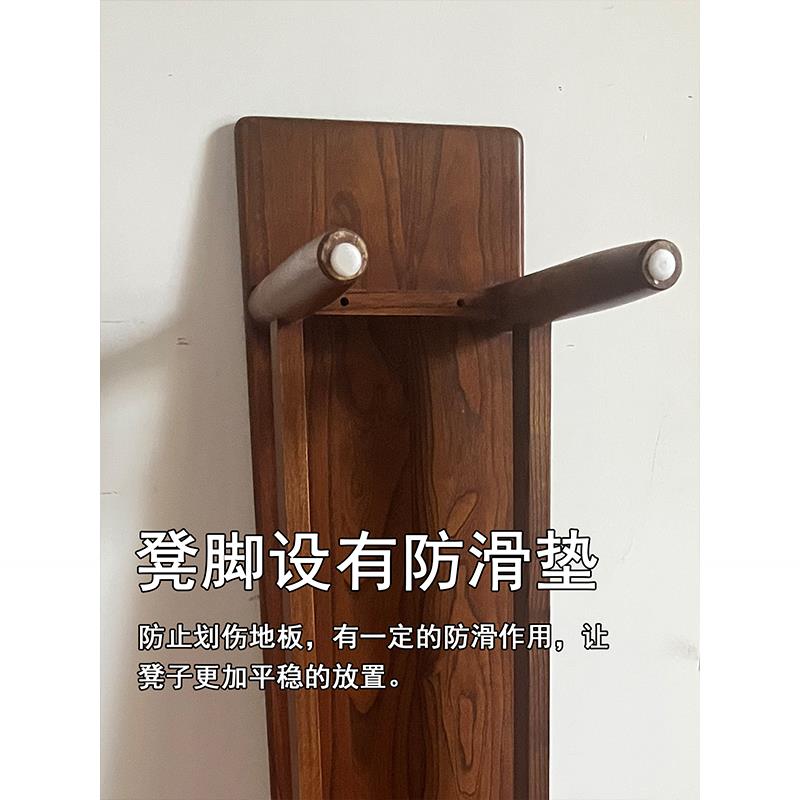 北欧风实木床尾凳白蜡木换鞋凳餐桌椅长板凳老式条凳日式餐厅家具