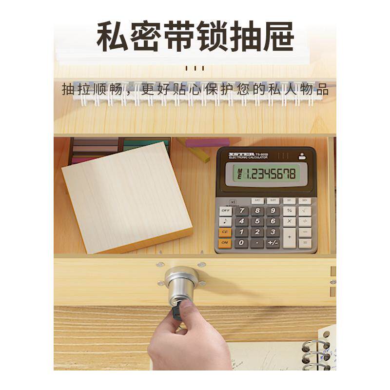加厚桌面文件收纳盒桌上书架多层文件框文件夹抽屉A4文件栏办公室