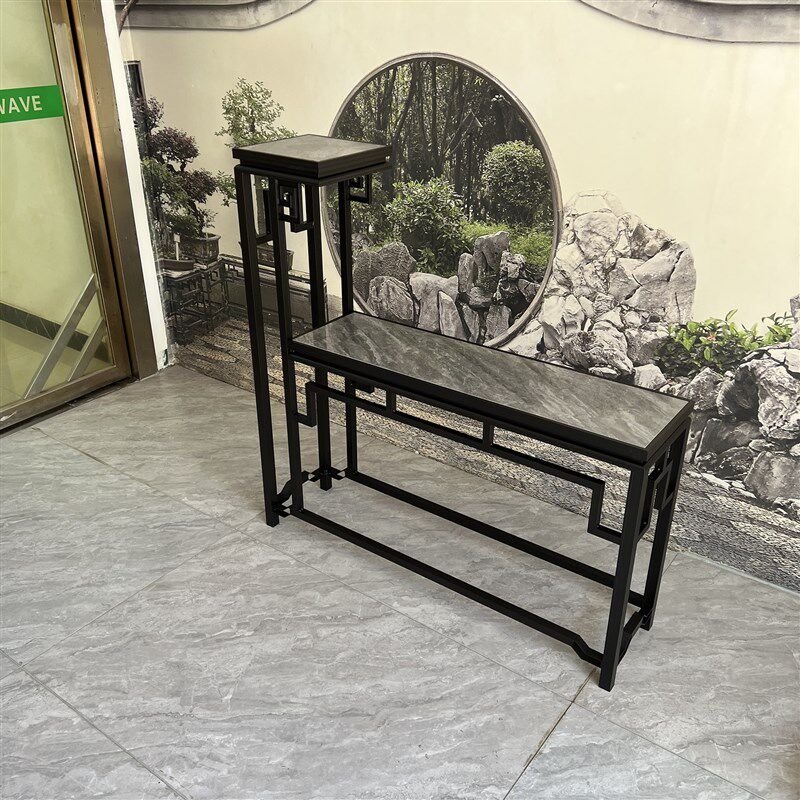 铝合金古典高低架中式古典室内户外阳台花园花卉鲜花绿植盆景花架