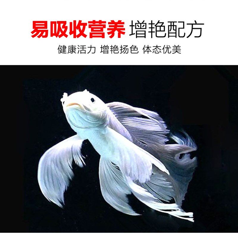 尚口美蝴蝶鲤饲料龙鲤专用锦鲤鱼食螺旋藻高蛋白营养增白冷水鱼粮