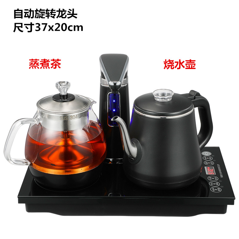 110V220V自动上水玻璃电热水壶自吸台式一体机烧水泡茶煮茶器专用