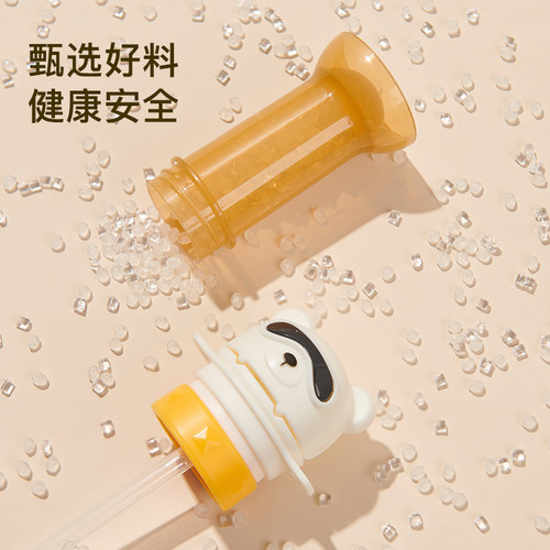 儿童宝宝便携喝水神器防呛水瓶盖矿泉水吸管盖水瓶转换嘴头帽通用