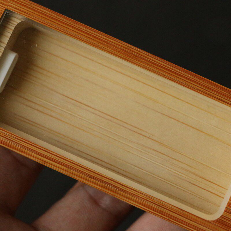 一体式几十年玉竹老料纯手工精工打磨制作黄蛉盒鸣虫器具收藏虫具
