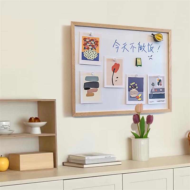 实木白板电闸黑板留言板电表箱装饰画磁吸装饰画电箱遮挡配电箱