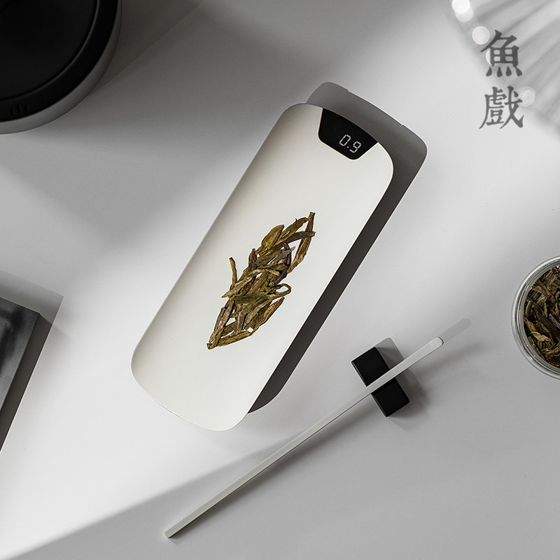 小提称重茶则无量电子称精准茶叶称克秤厨房小型迷你克重称量茶器