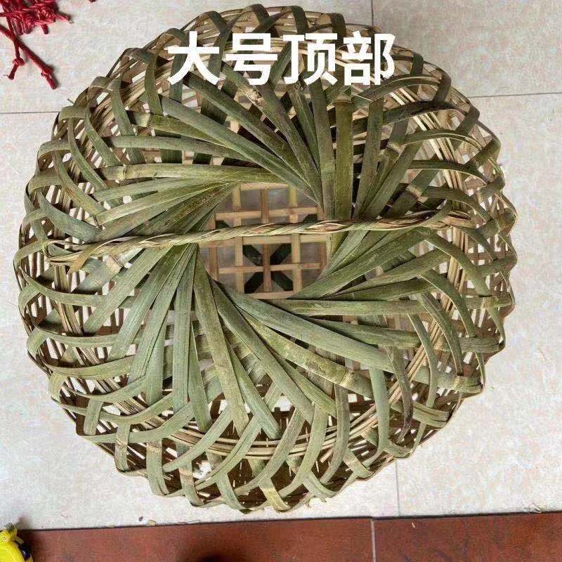 竹编手工制品鸡笼鹅笼鸭笼结婚行大礼家禽竹笼子动物笼子猫笼簸箕