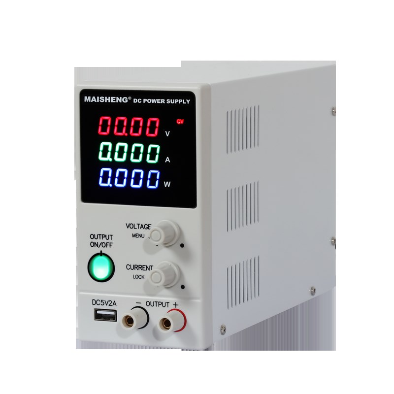 迈胜迷你可调直流稳压电源笔记本手机维修USB充电30V5A恒压恒流源