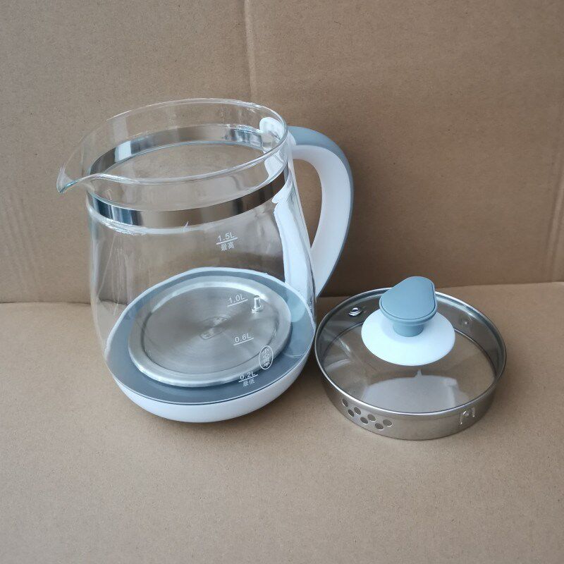 天际养生壶配件壶体通用BJH-D150HW/D150B/1.5L单壶身玻璃壶带盖
