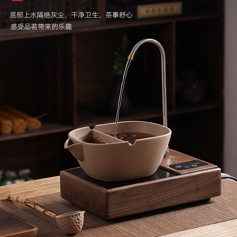 陶瓷煮茶器古法老白茶煮茶碗电陶炉茶炉茶具复古罐罐茶大容量茶壶