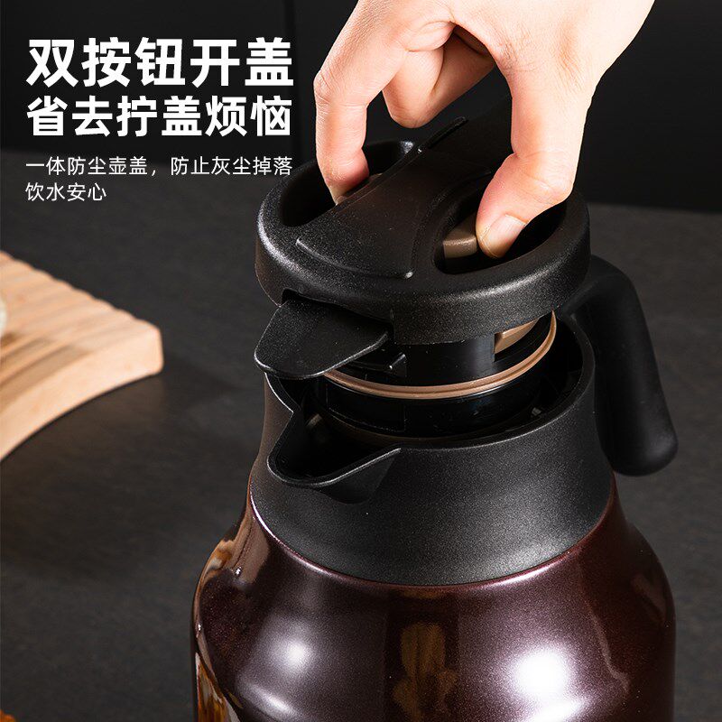 长效48小时保温壶316L不锈钢家用暖壶热水壶商用咖啡壶茶壶保冷壶