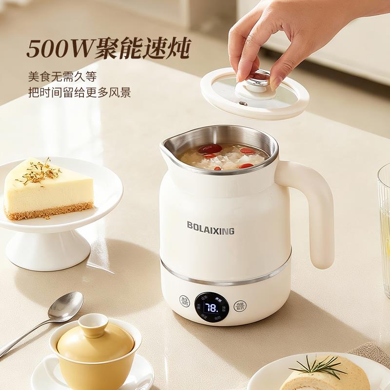 多功能电热水壶办公室一体快速烧水壶养生壶花茶壶恒温泡奶电炖壶