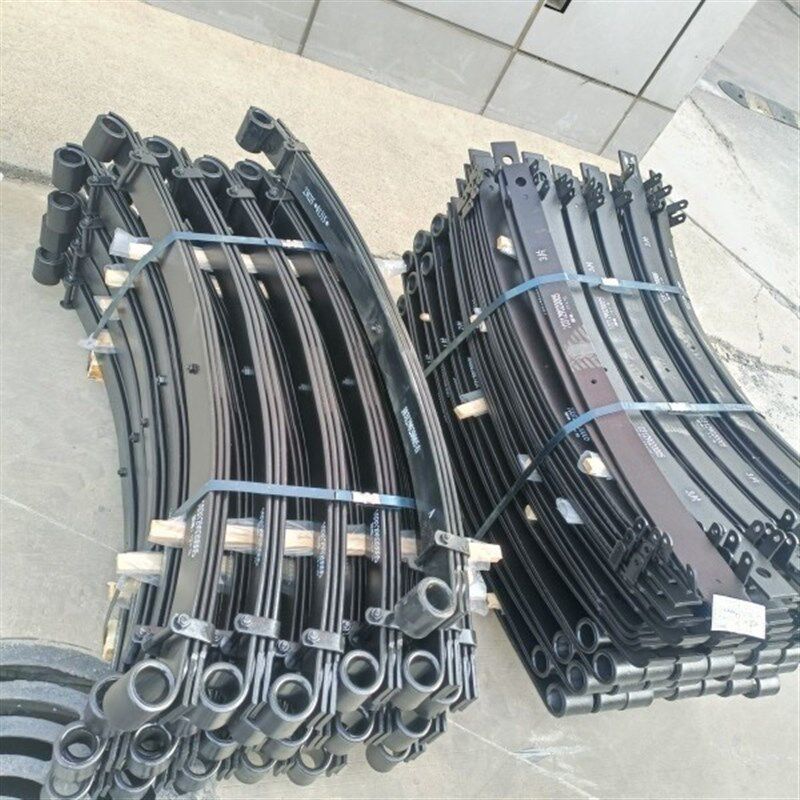 弓子板大全带圈加厚弓片板簧块超厚加重汽车后器双环悬挂减震弹簧