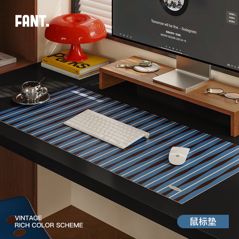 霍尔尼鼠标垫超大号电竞家用轻奢高级感女生高颜值办公室桌垫定制