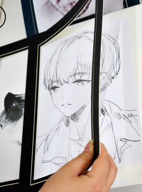 纸质画框8开4K儿童美术作品展示框 学校环创画展a4相框幼儿绘画框