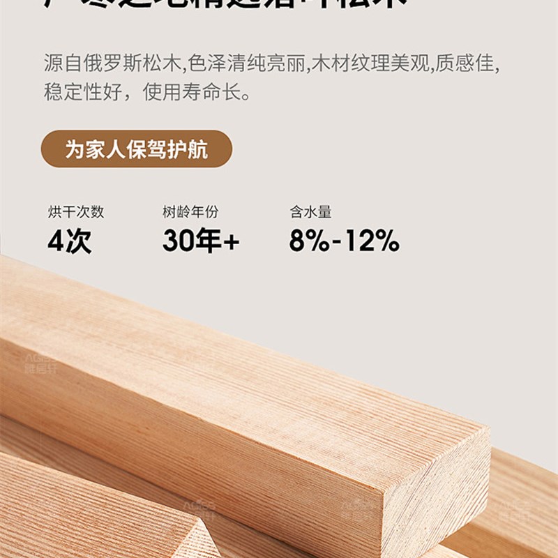 飘窗榻榻米排骨架防潮透气可折叠实木硬床板松木护腰板垫板可定制