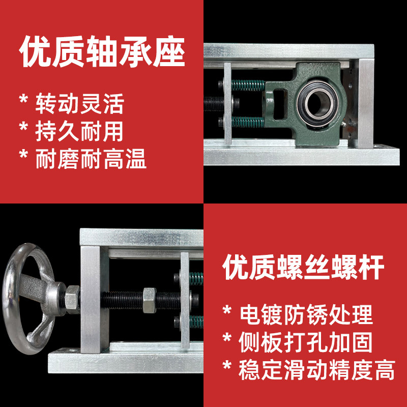 卧式可调节固定轴承座调心UCT气缸卧式可调张紧单双轴承支架座子