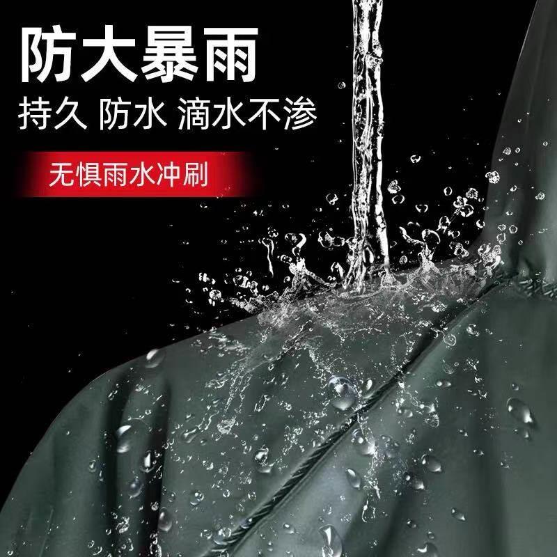 制式雨衣雨裤户外军迷两件式雨衣套装正品执勤加厚劳保防刮骑手雨
