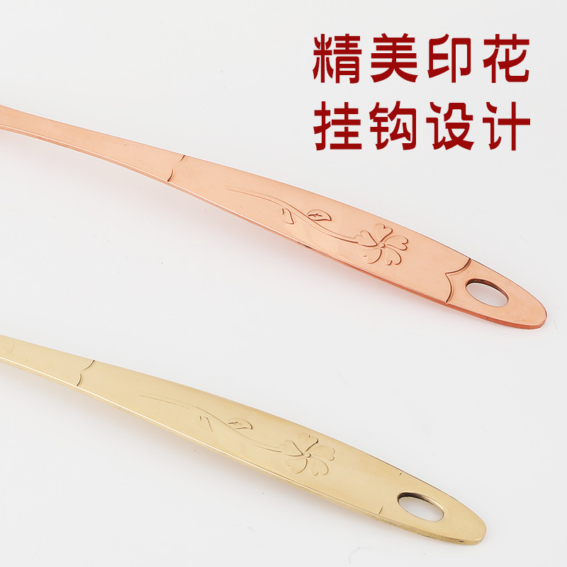 纯铜汤勺铜锅铲子手工纯紫铜加厚黄铜盛汤炒菜铜勺铲铜煎勺子家用